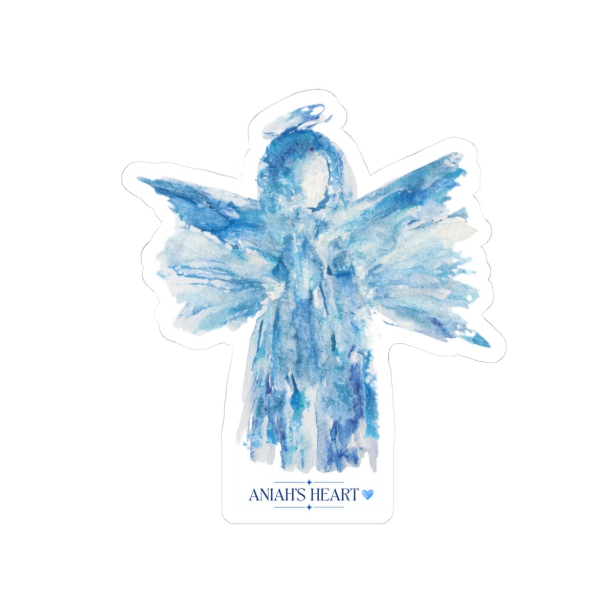 ANIAH'S HEART | Heavenly Angel Kiss-Cut Sticker