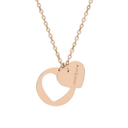 ANIAH'S HEART | Cutout  Pendant Necklace