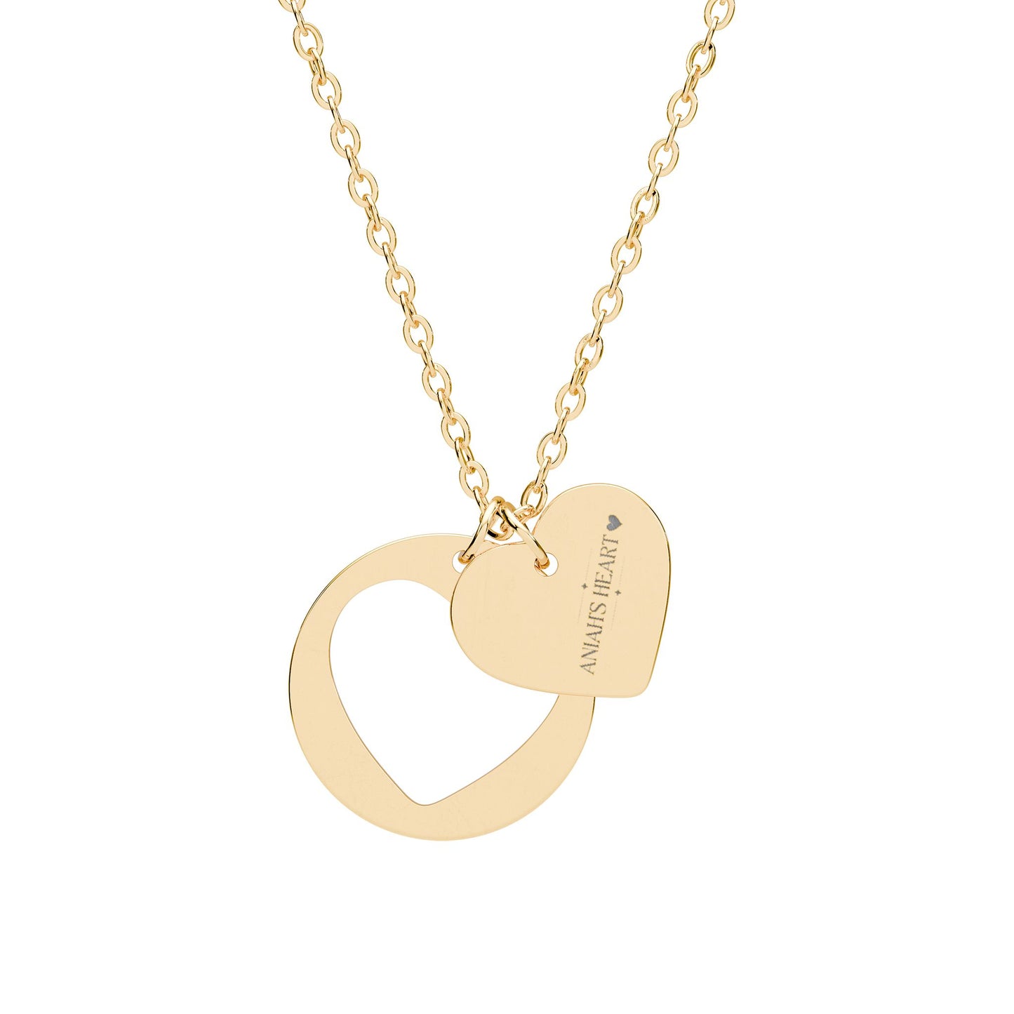 ANIAH'S HEART | Cutout  Pendant Necklace