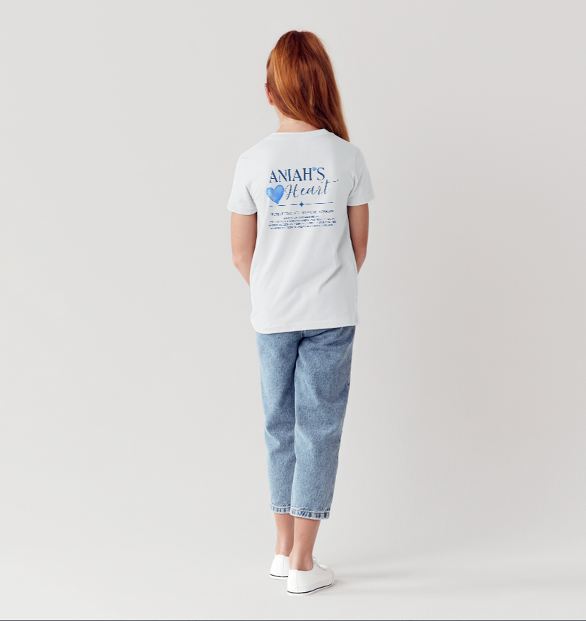 ANIAH'S HEART | Heavenly Angel YOUTH T-Shirt (In Memory of Aniah Blanchard & Aniah's Heart Foundation)