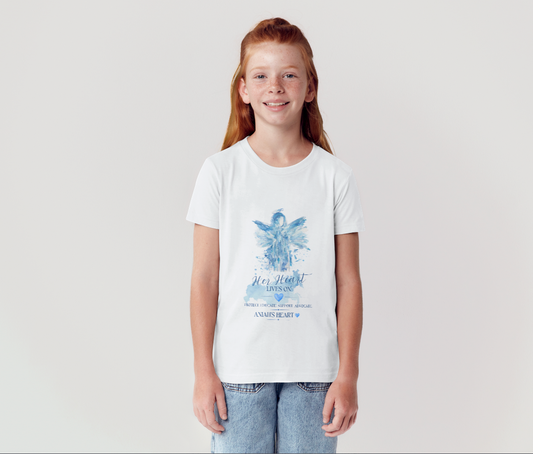 ANIAH'S HEART | Heavenly Angel YOUTH T-Shirt (In Memory of Aniah Blanchard & Aniah's Heart Foundation)