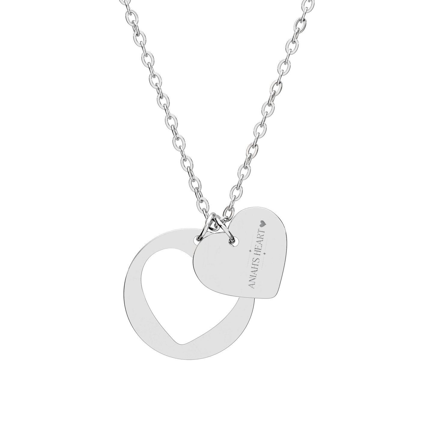 ANIAH'S HEART | Cutout  Pendant Necklace