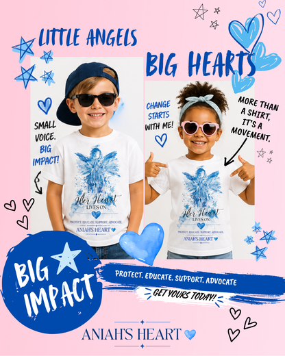 ANIAH'S HEART | Heavenly Angel  Toddler T-shirt