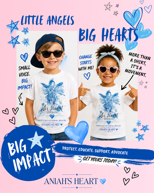 ANIAH'S HEART | Heavenly Angel  Toddler T-shirt
