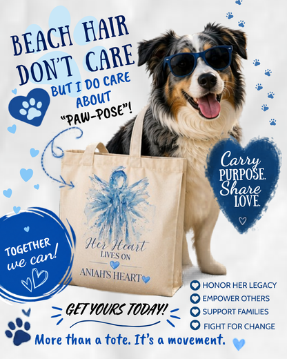 ANIAH'S HEART | Heavenly Angel Tote Bag