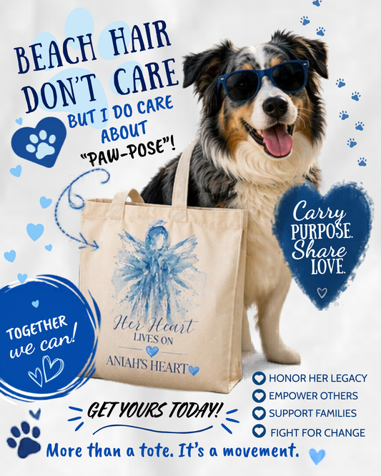 ANIAH'S HEART | Heavenly Angel Tote Bag